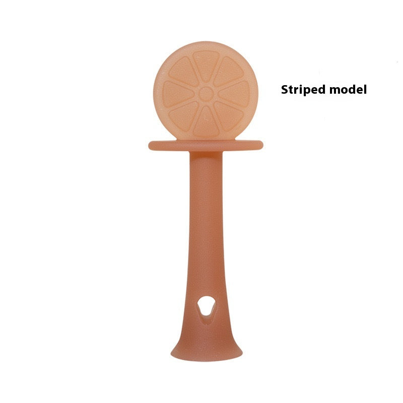 Silicone Lapin Teether Infant Molar Rod Dentition bébé Empêcher l'artéfact de la main