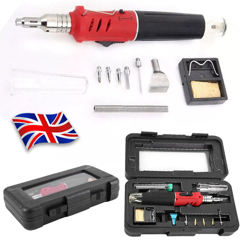 Cordless Auto Ignition Butane gaz Kit de soudure en fer Torche à souder auto-ignit