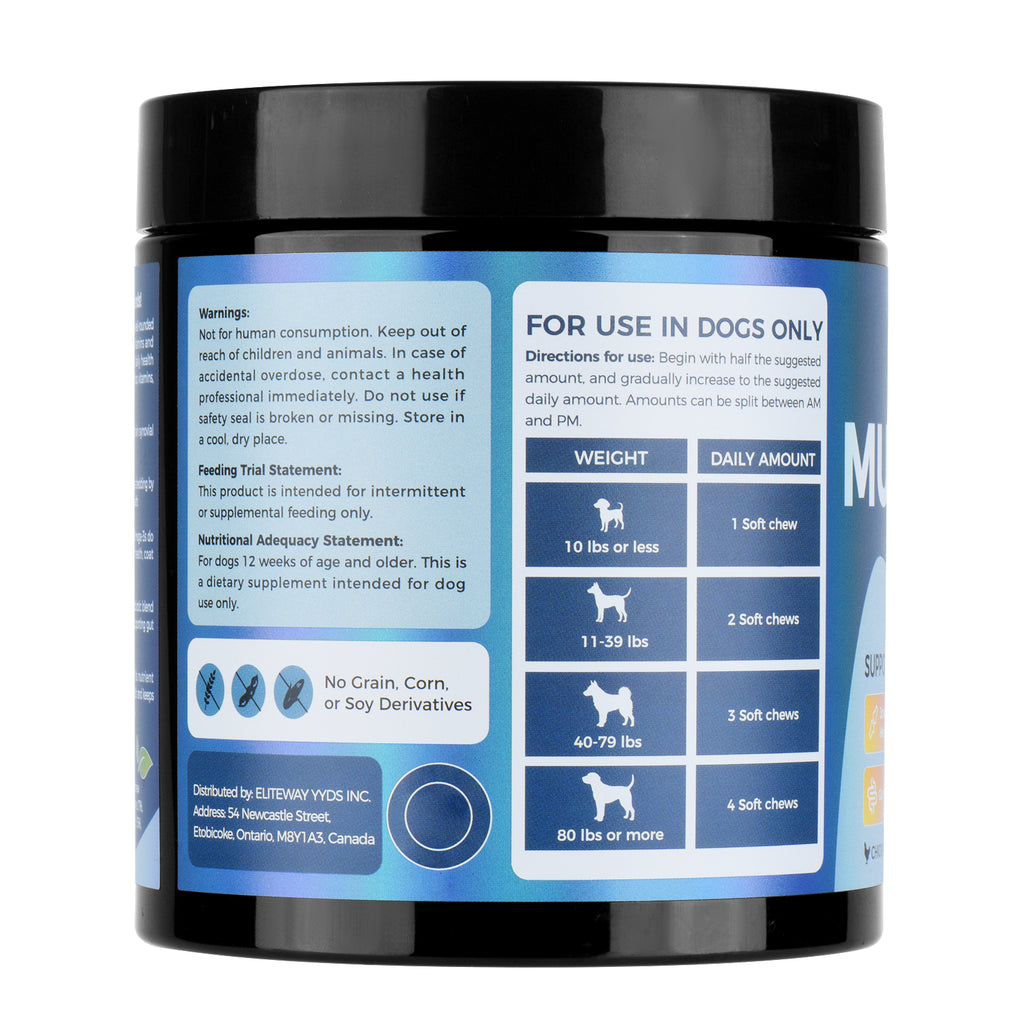 Un seul auto-pickup... Divers multivitamines pour chiens