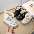 Bottes de coton chaudes antidérapantes imperméables pour enfants