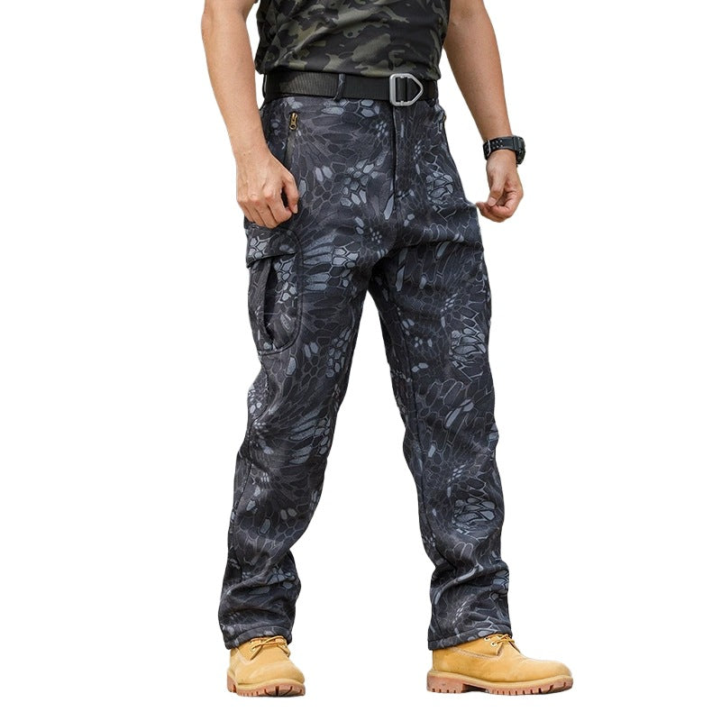 Randonnée en plein air Fleece-Lined chaud Casual Multi-Functional Waterproof Et à l'usure