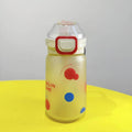 Coupe en plastique portable étanche à la paille