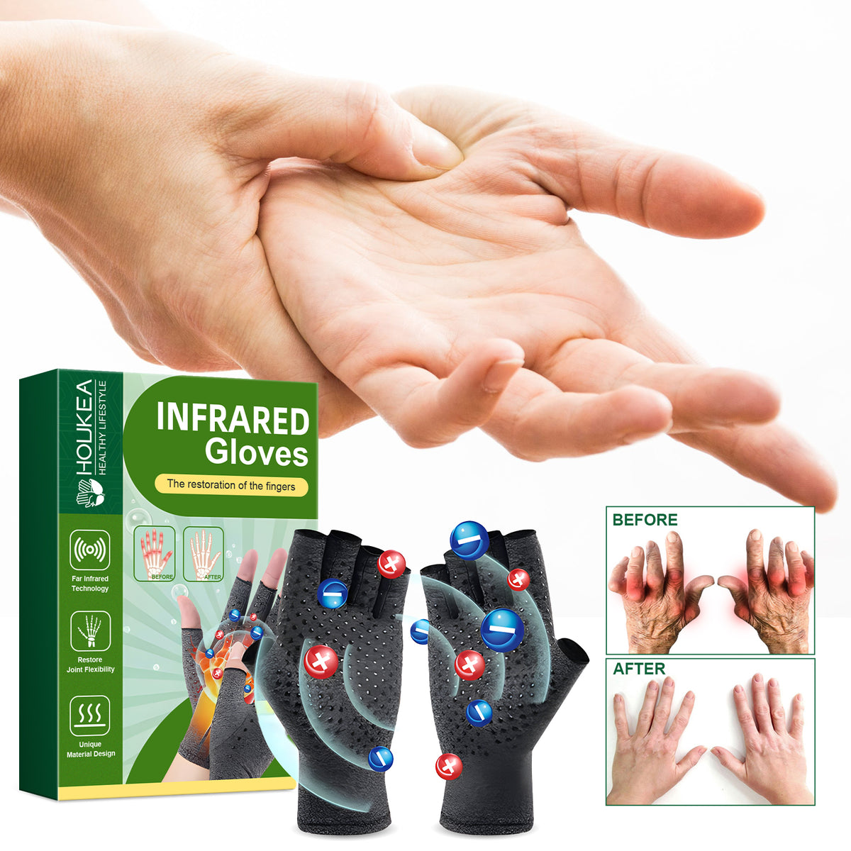 Gants articulés 1 Boîte à paires