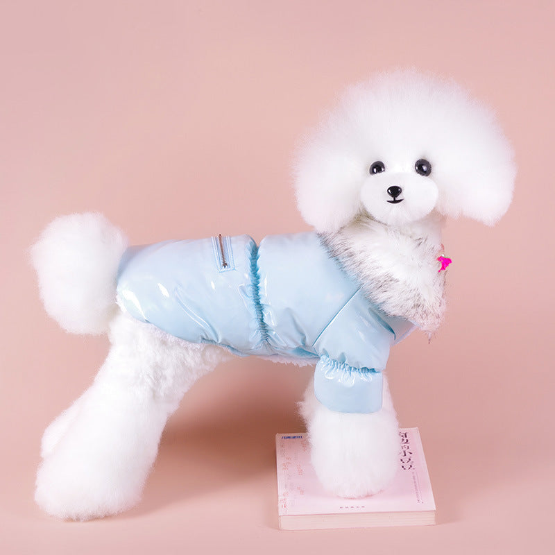Chaud Pet Automne et hiver épaississant Puppy Down Veste