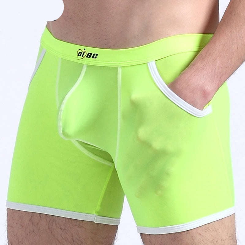 Pantalon en soie mince de glace Big Boxer