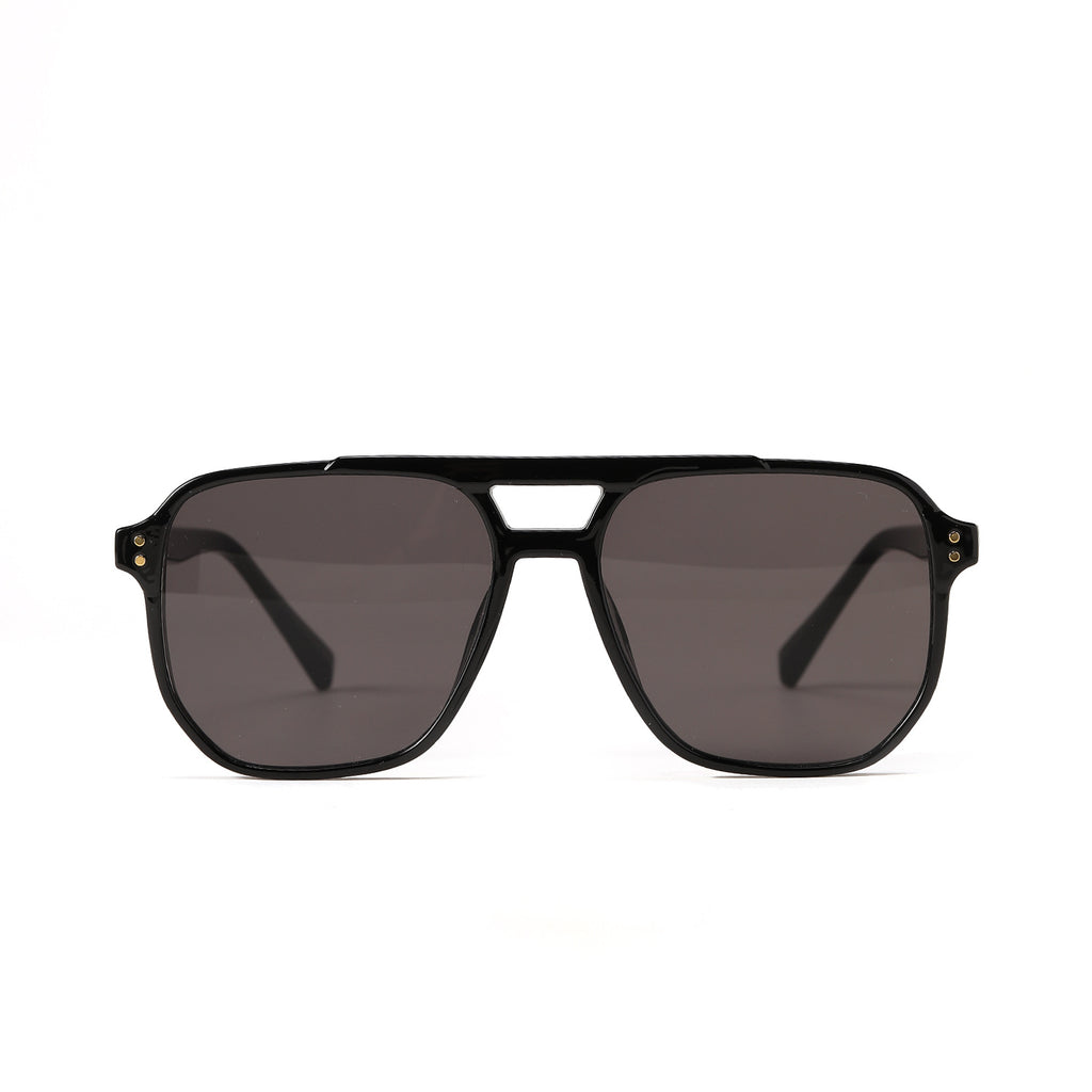 Lunettes de soleil carrées à double faisceau de mode pour femmes