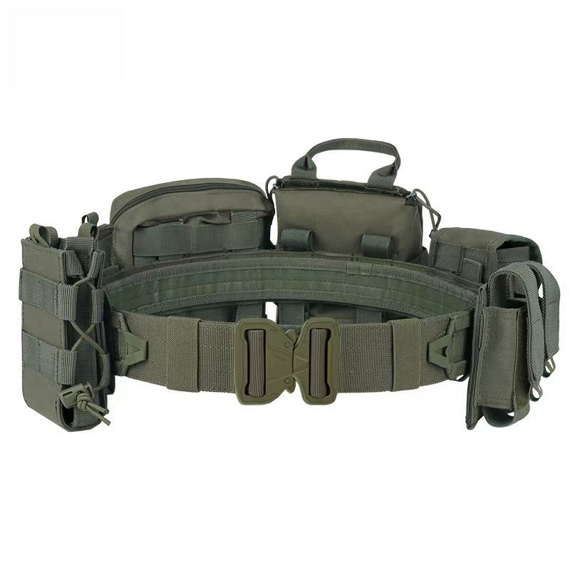 Seal de taille Huit pièces Set Quick Release Equipment Waist Bag Outdoor Patrol Multifonction
