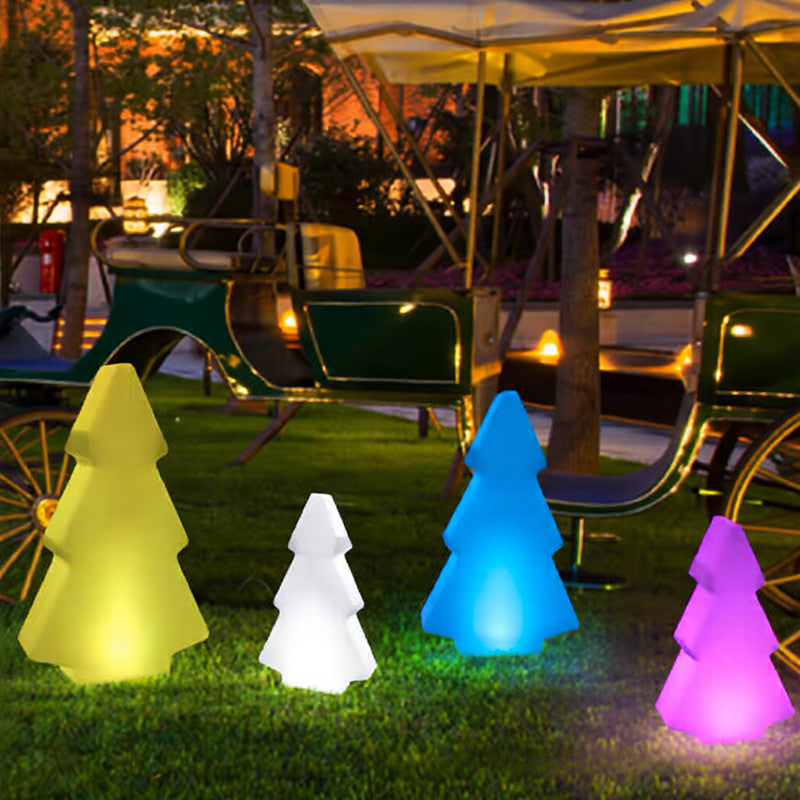Lampe de sol colorée Glowing Arbre de Noël Festive Ambiance