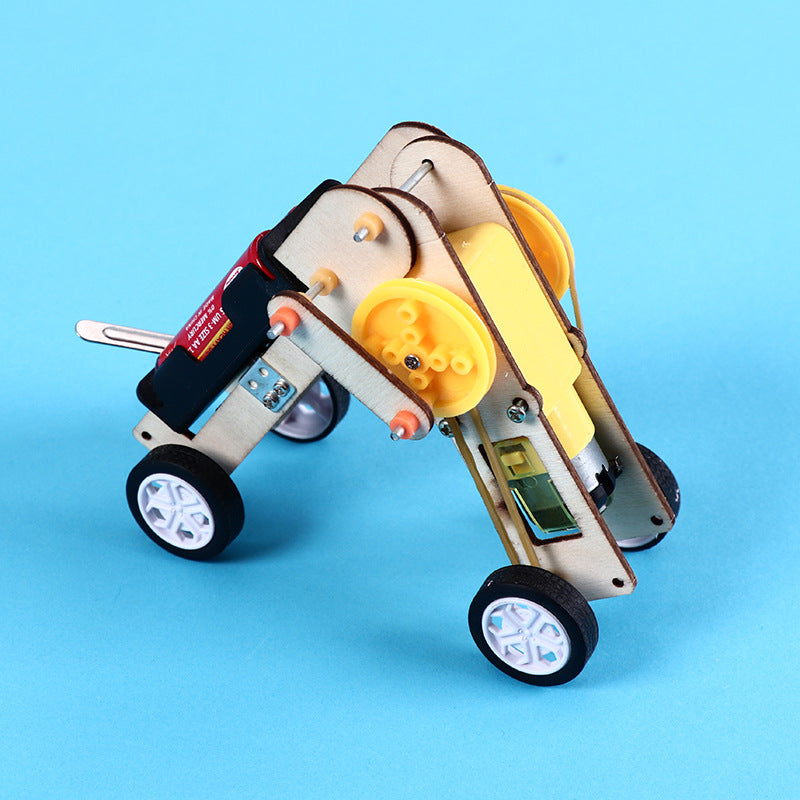 Production technologique d'un robot de crawling de vers bionique