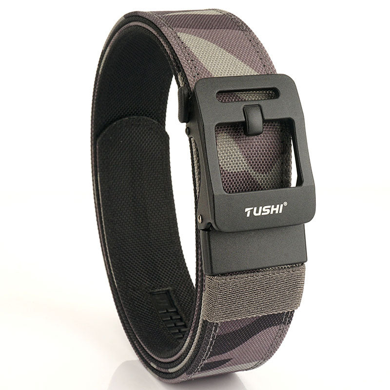 Ceinture à double couche automatique pour hommes