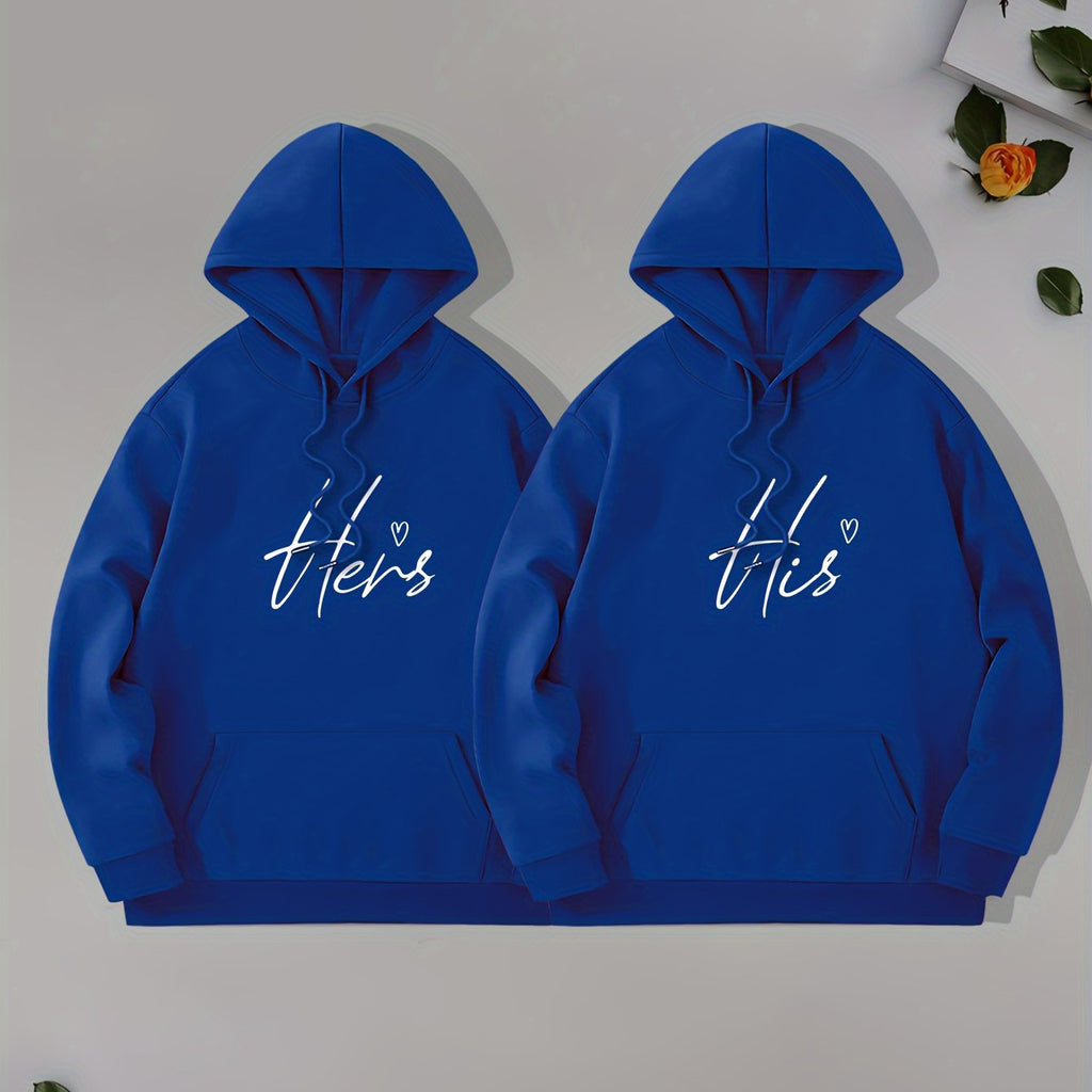 Stylish Casual Loose-fitting Unisex Hoodie pour les couples