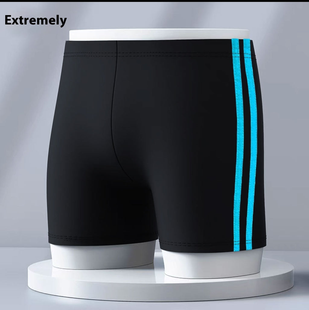 Boxers anti-embarrassment maillot de bain Plus Taille Ressort Natation Trunks