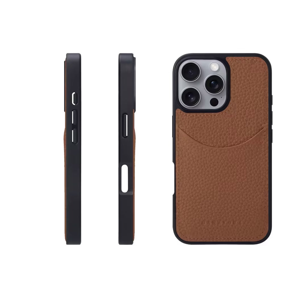 Porte-cartes en cuir Porte-cartes de téléphone d'affaires