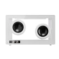 Haut-parleur Bluetooth sans fil compact transparent