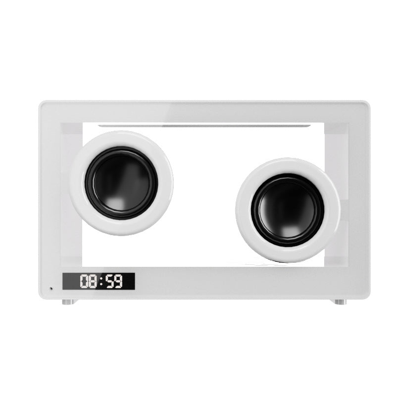 Haut-parleur Bluetooth sans fil compact transparent