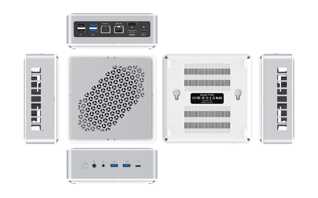Mini PC MINISFORUM TH50 Core I5-11320H Mini HD Bureau Micro Hôte