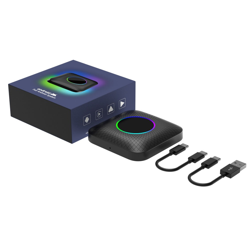 Boîte sans fil Tbox Carplay Moxibustion Box Android 13 Système Universal Wired Carplay Mi