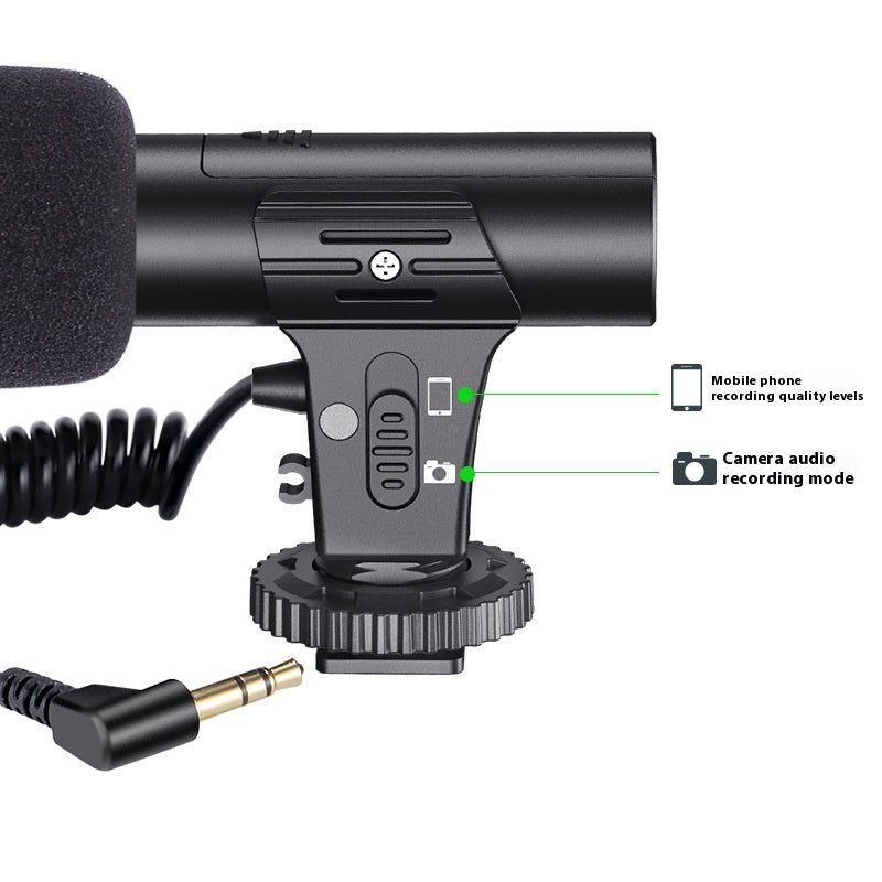 Enregistrement vidéo Microphone caméra en direct pour téléphone portable