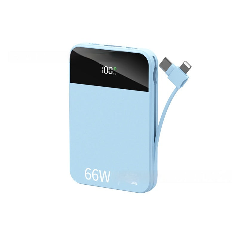 Magsafe Magnetic Wireless avec câble 66W Super Fast Charge Power Bank