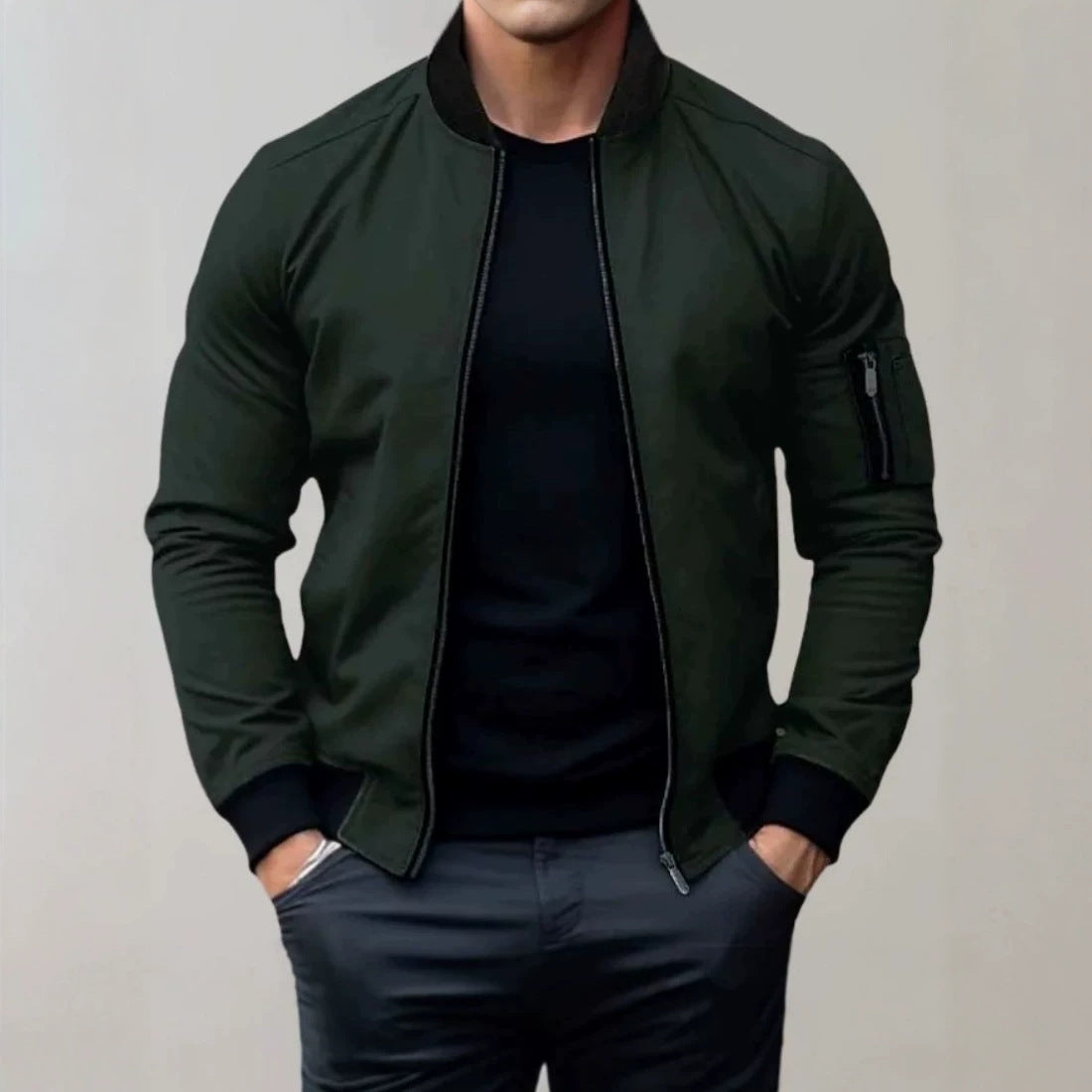 Veste décontractée mode Aviator homme