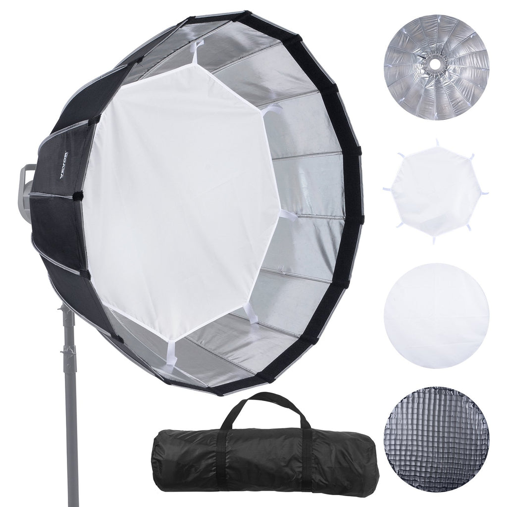 VEVOR Softbox parabolique 33 en version rapide et pli rapide et portable