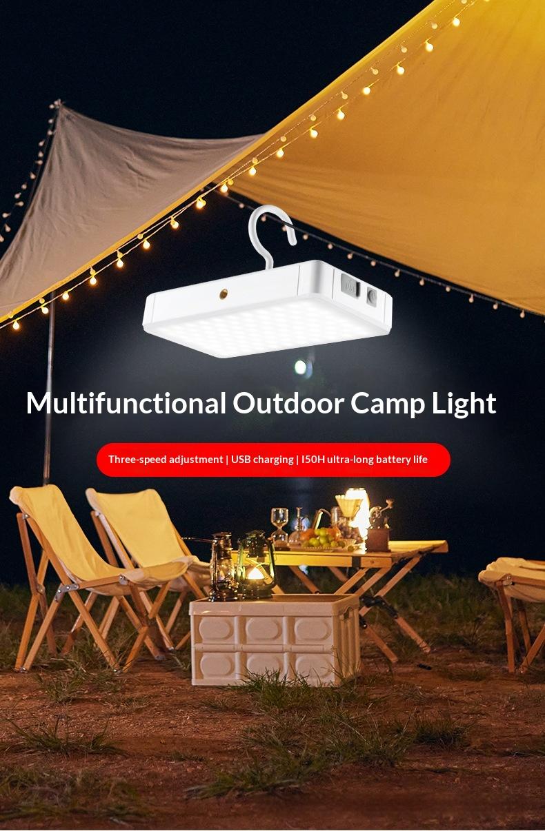 Lampe de camping avec longue durée de vie de batterie