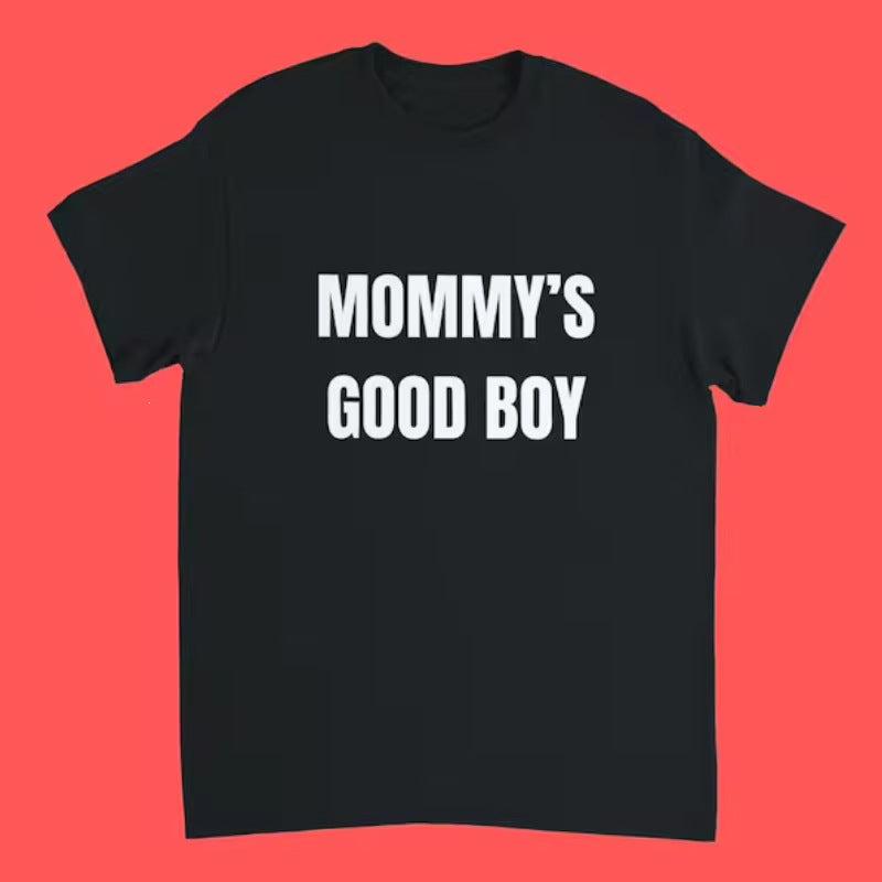 Bon garçon imprimé coton T-Shirt Designer-Style Niche Tee