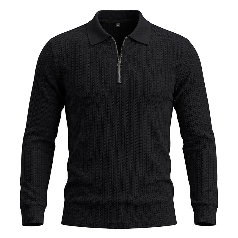 Polo à manches longues pour hommes