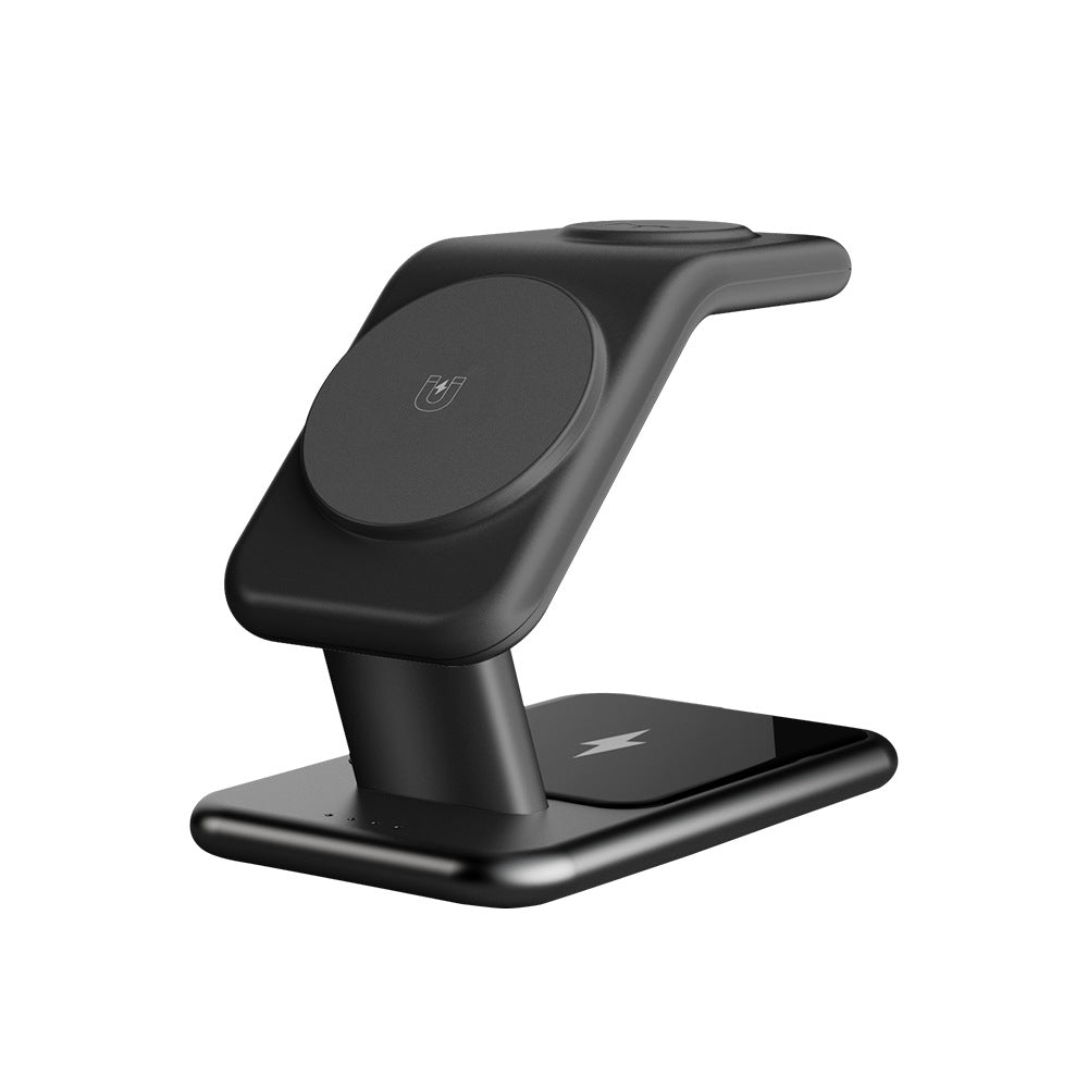 Chargeur de radiotéléphone sans fil sur support magnétique