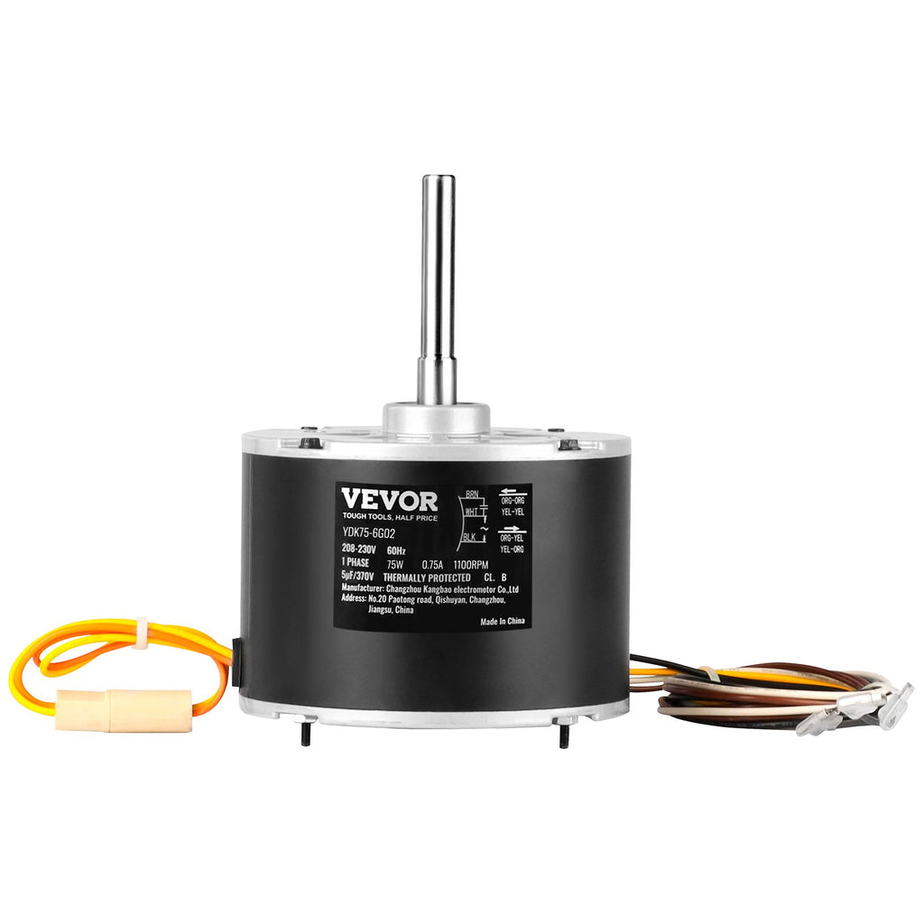 Moteur à ventilateur de condensateur VEVOR 5KCP39BGS069S