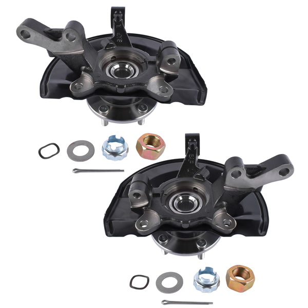 2x Montage de roulement de roue avant Hub Knuckle pour 2007-2017 Patriot Compass