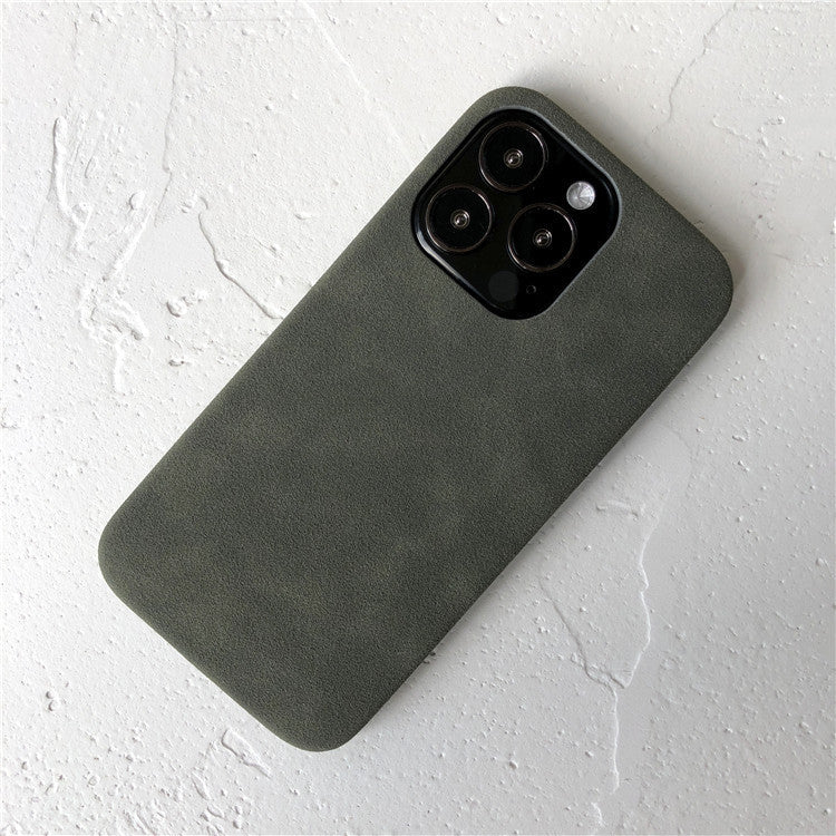 Étui de téléphone en cuir avec anti-dérapant ultra-mince et anti-dérapant