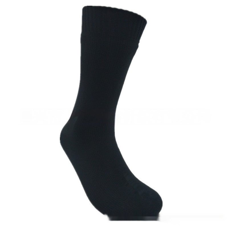Chaussettes imperméables respirantes absorbant l'humidité des hommes