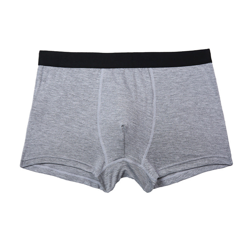 Sous-vêtements pour hommes Boxer d'été Slip respirant style quatre corner