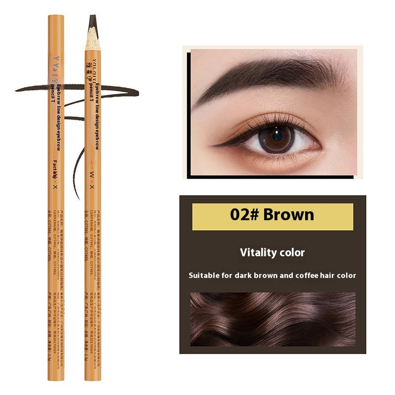 Positionnement des sourcils Crayon Ligne de sourcils Design Pen Imperméable Broderie de tatouage anti-chème