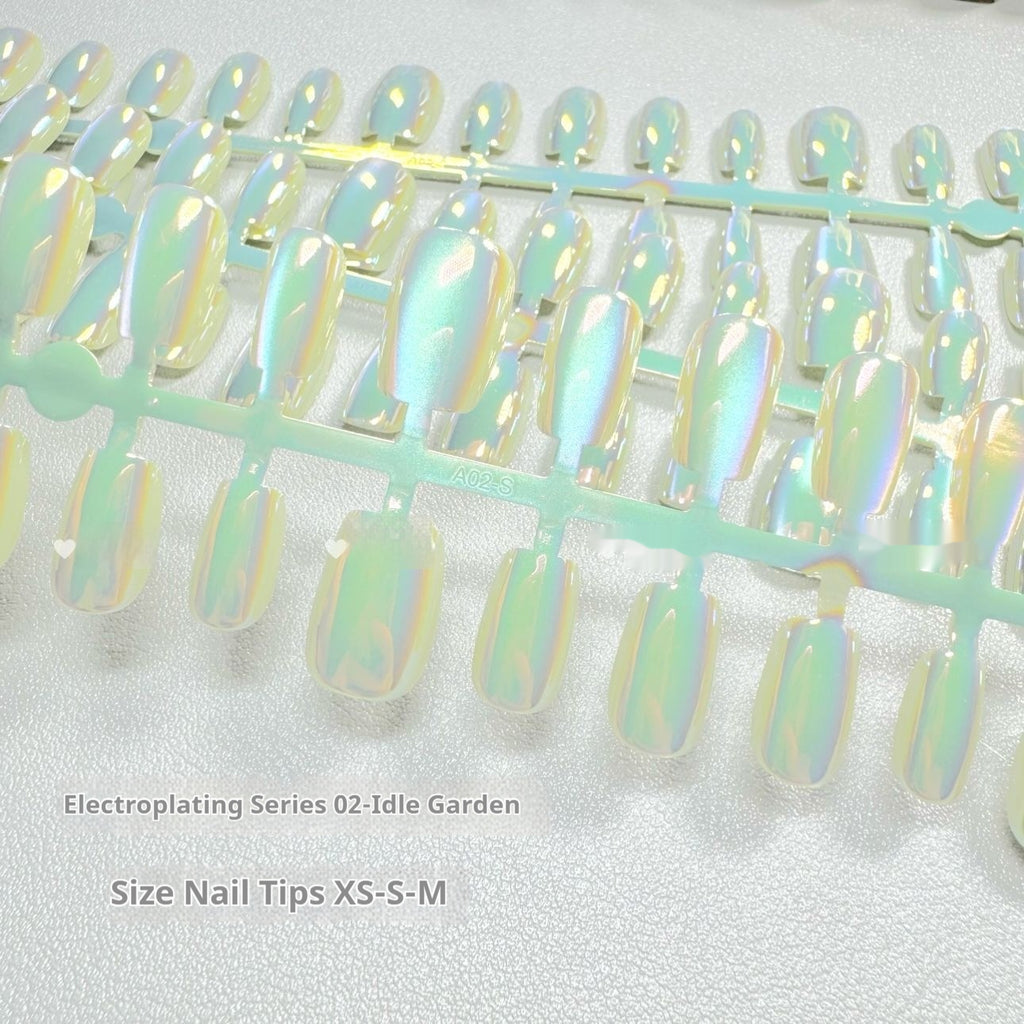 Electroplating Chat's Eye 02 Idle Court Wild Waddding Aurora Nail Porter Nail