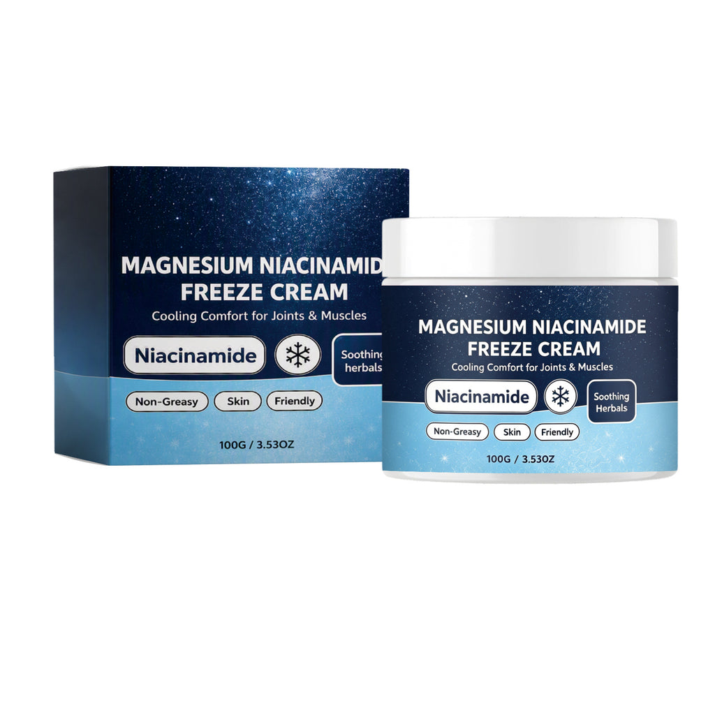 Crème de refroidissement du corps Une crème de soin rafraîchissante et confortable