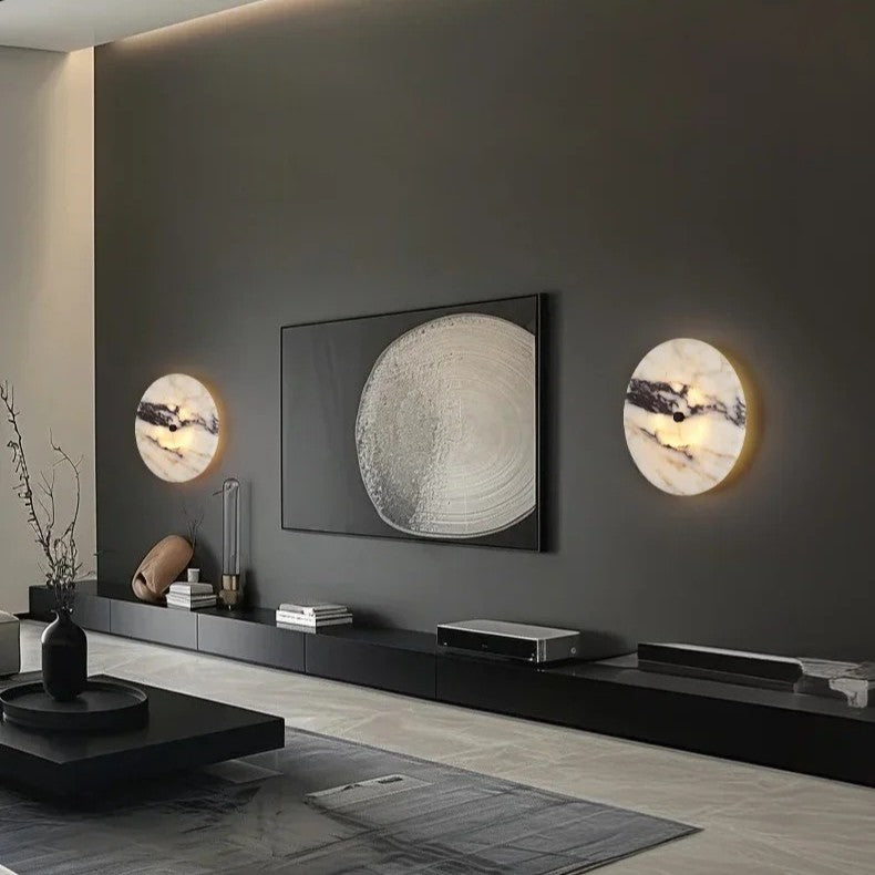 Lampe murale moderne minimaliste légère-luxe pour le salon