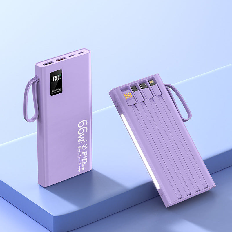 Alimentation mobile de recharge rapide de grande capacité