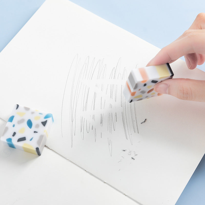 Essuyage portable étudiant sans laisser de marques Dessin d'art Eraser de pierre Yuhua