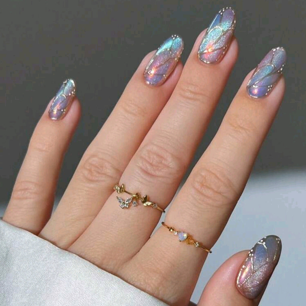 Meilleures ventes de ongles portables en forme d'amande Une tendance