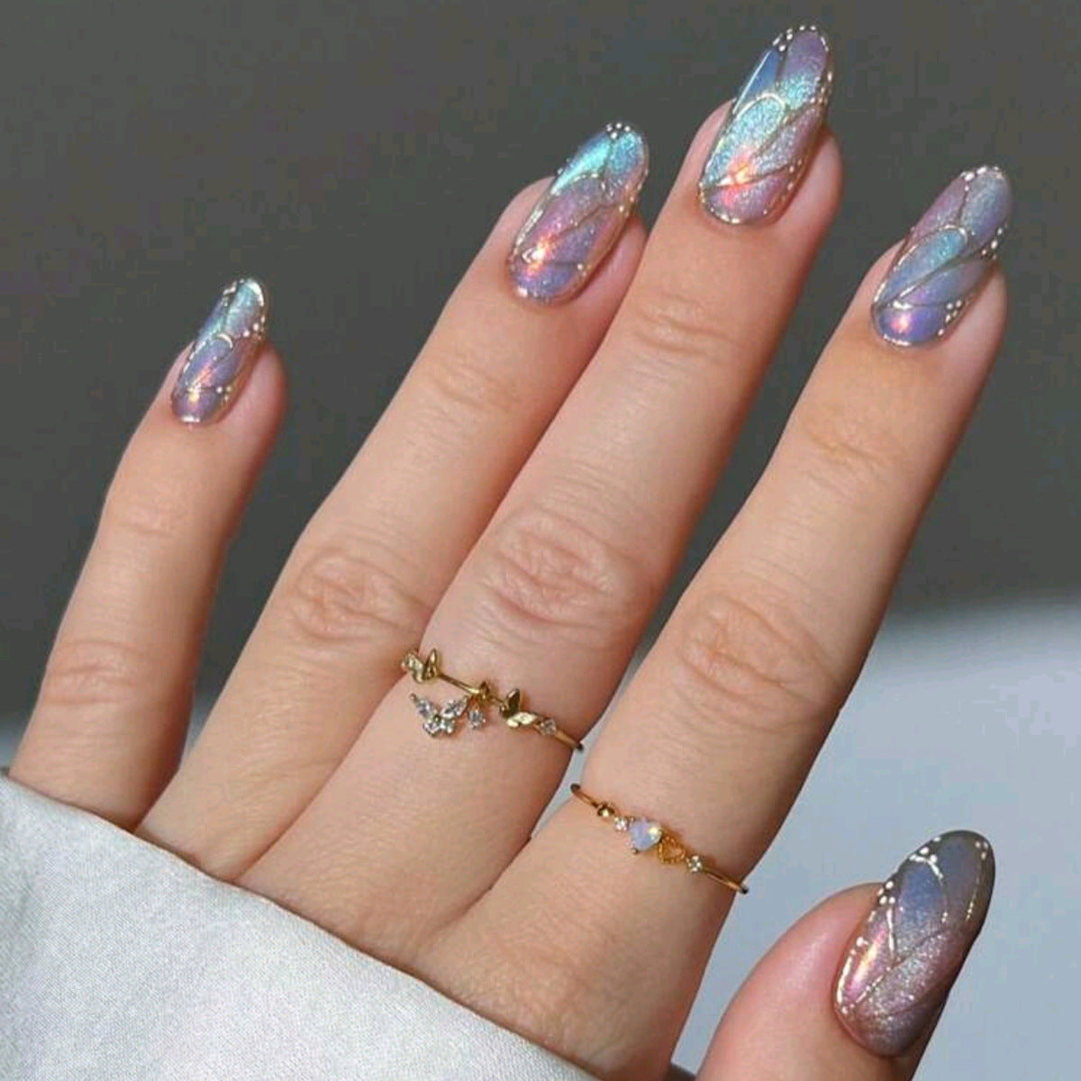 Meilleures ventes de ongles portables en forme d'amande Une tendance