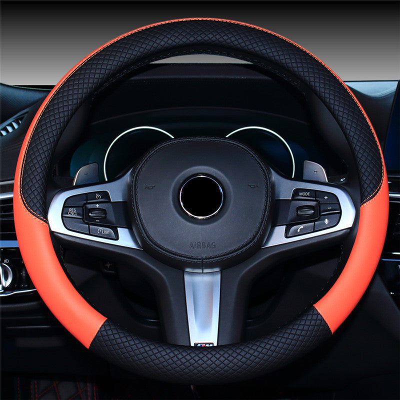 Anti-slip steering wheel cover