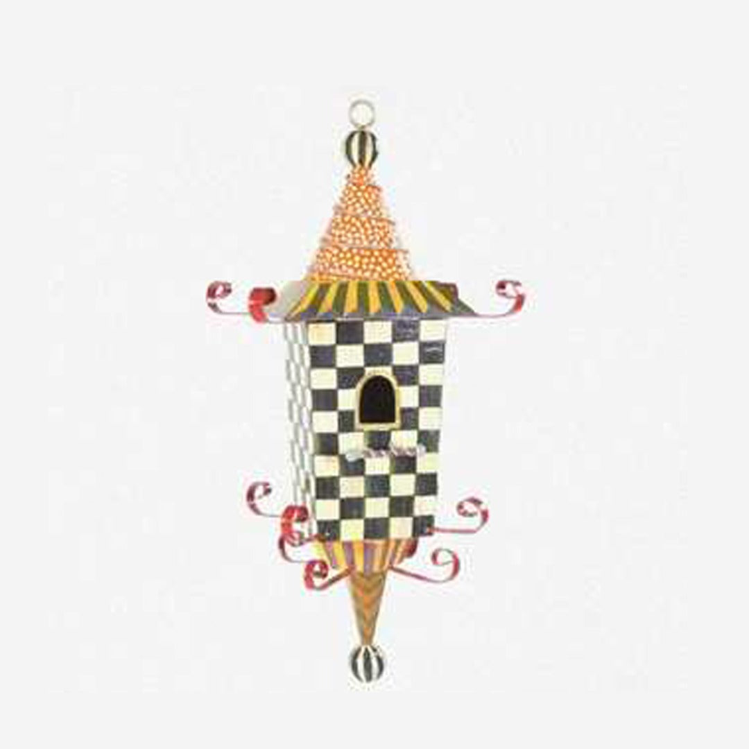 Metal Bird Feeder Creative Pattern Birdhouse Pending Decor Garden Yard Window Parrot Feedi