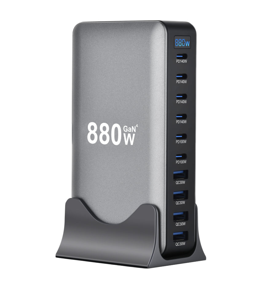 Chargeur d'adaptateur multifonctions Gallium Nitride Multi-port
