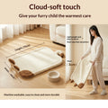Coussin chien Coussin animal Coussin doux peau-friendly machine lavable style Lambskin animal Coussin animal