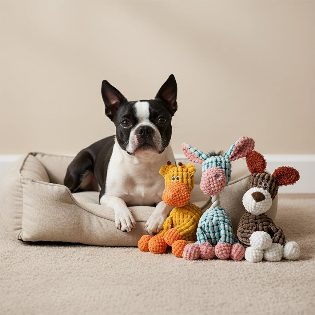 3 Pack de jouets de chien Squeaky