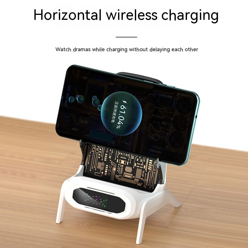 Porte-téléphone mobile pour petite chaise transparente sans fil