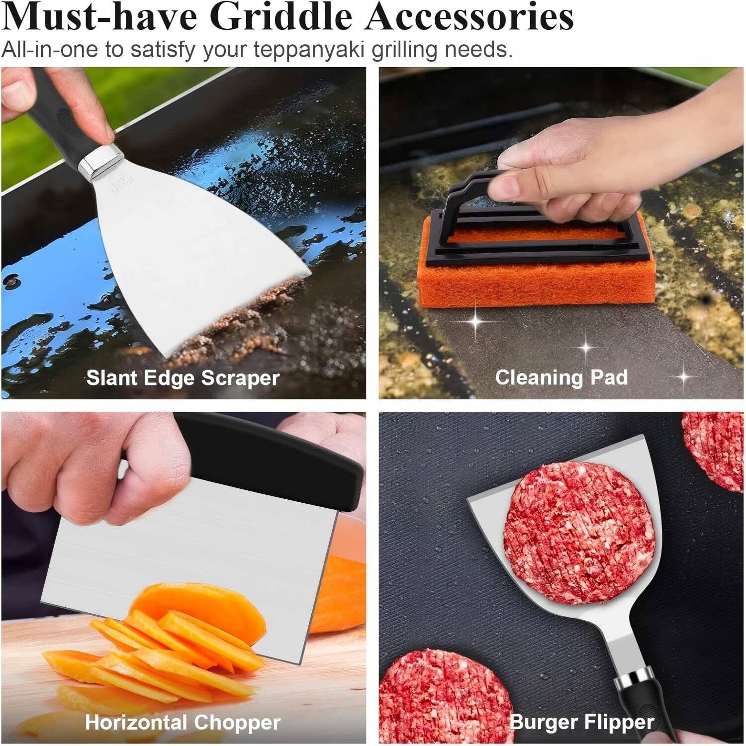 Ensemble d'accessoires ultimes pour barbecue de 27 pièces