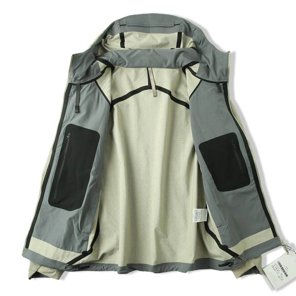 Veste en coque souple pour hommes sans couture